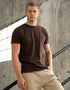 Chocolate Half Sleeves T-Shirt