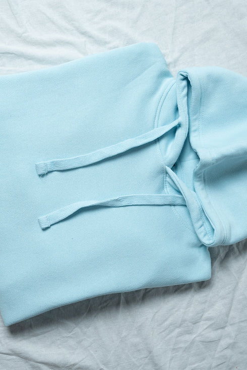 Light Blue Cozy Hoodie