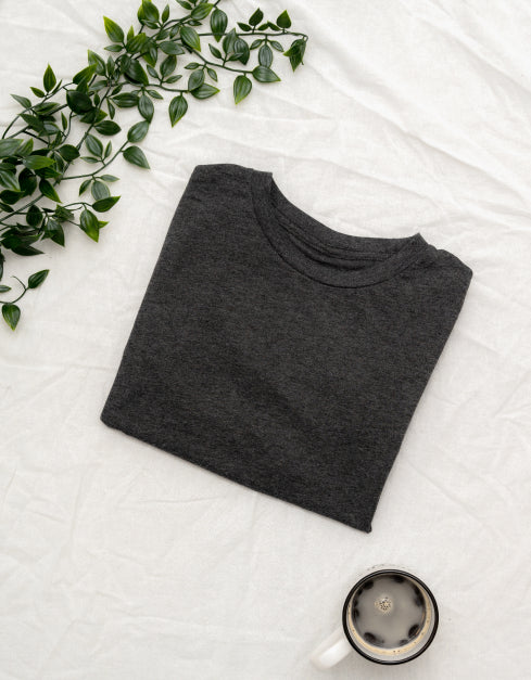 Charcoal Half Sleeves T-Shirt