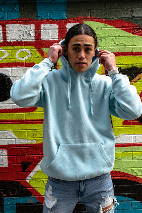 Light Blue Cozy Hoodie
