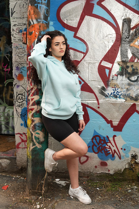 Light Blue Cozy Hoodie