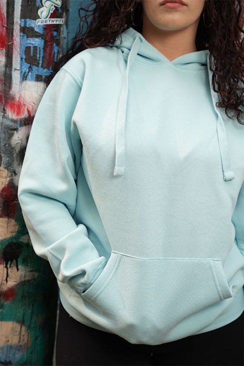 Light Blue Cozy Hoodie