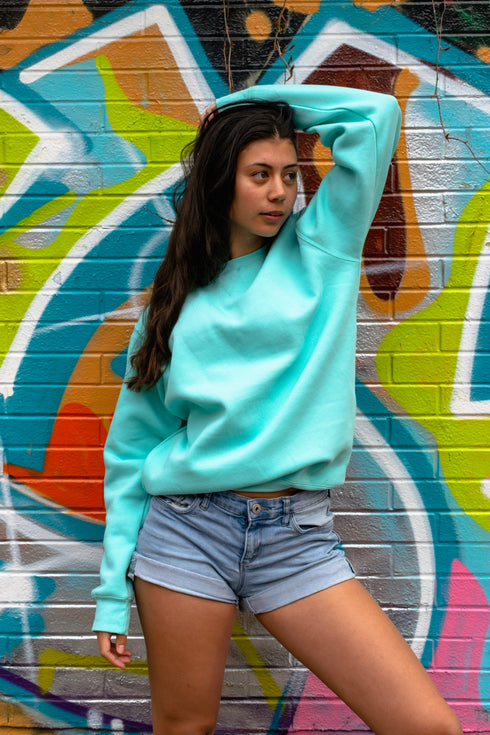 Mint Pullover Sweatshirt