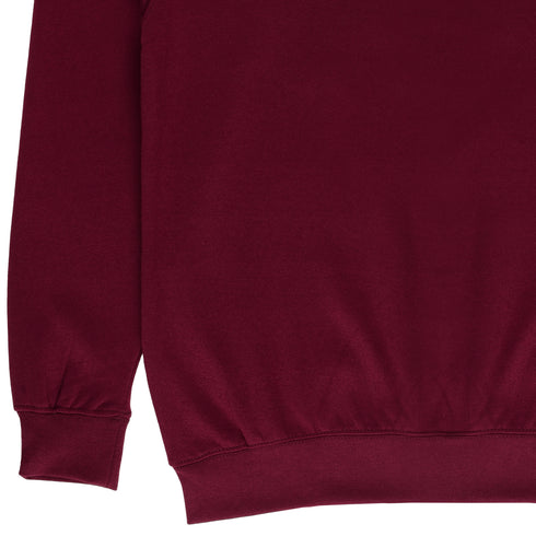 Maroon Pullover Sweatshirt
