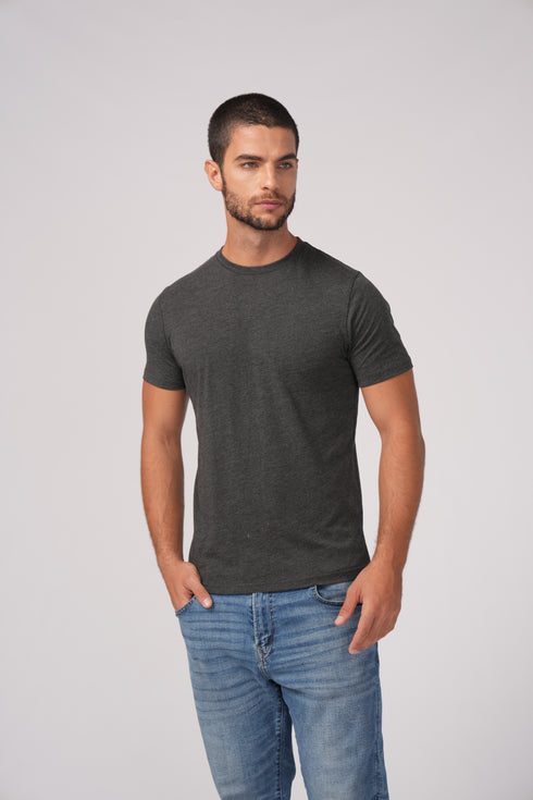 Charcoal Half Sleeves T-Shirt