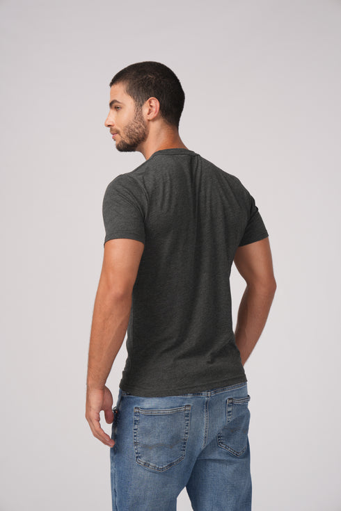 Charcoal Half Sleeves T-Shirt