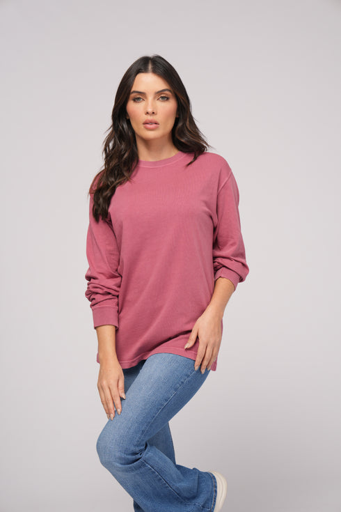 Mid-Weight Long Sleeves T-Shirt