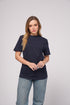 Navy Half Sleeves T-Shirt