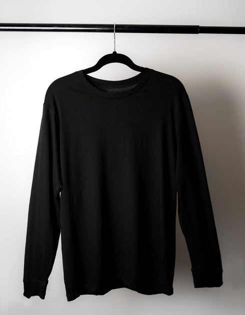 Black Full Sleeves T-Shirt