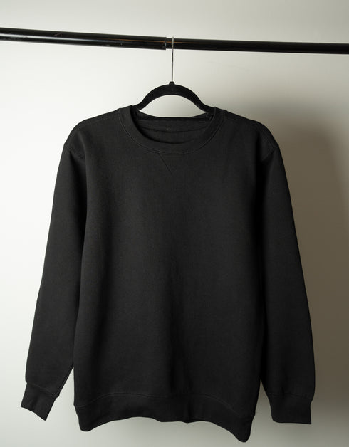 Black Pullover Sweatshirt