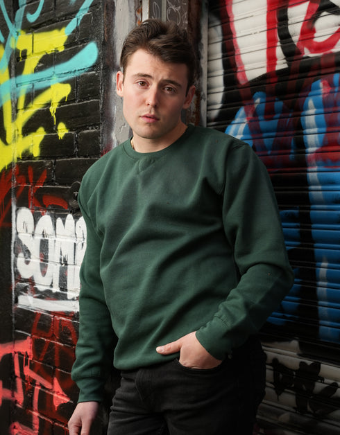 Forest Green Pullover Sweatshirt