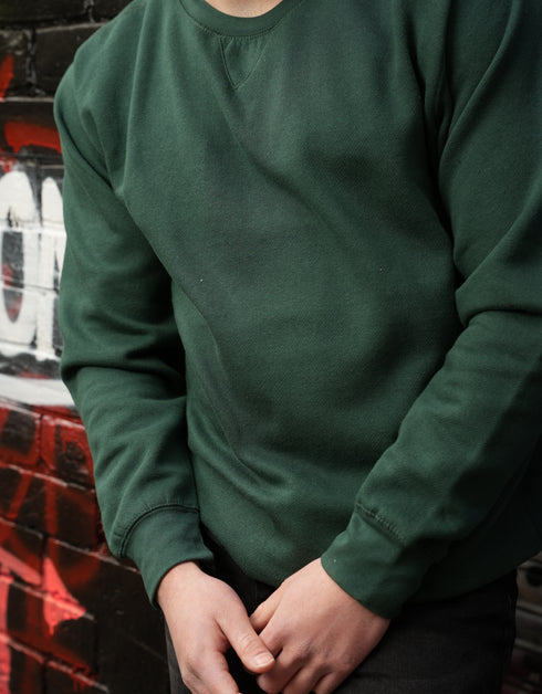 Forest Green Pullover Sweatshirt