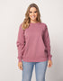 Dusty Pink Pullover Sweatshirt