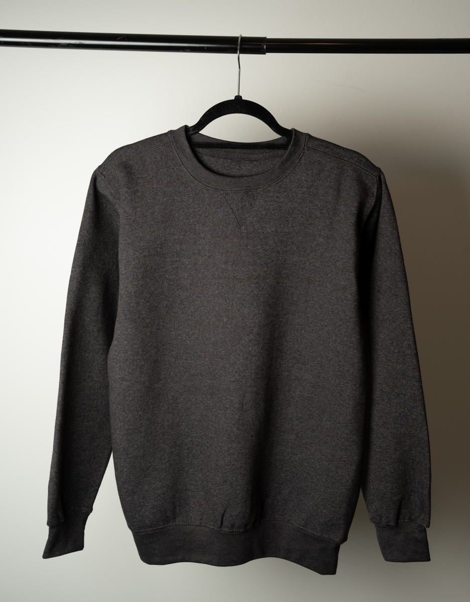 Charcoal Pullover Sweatshirt – Wear Static